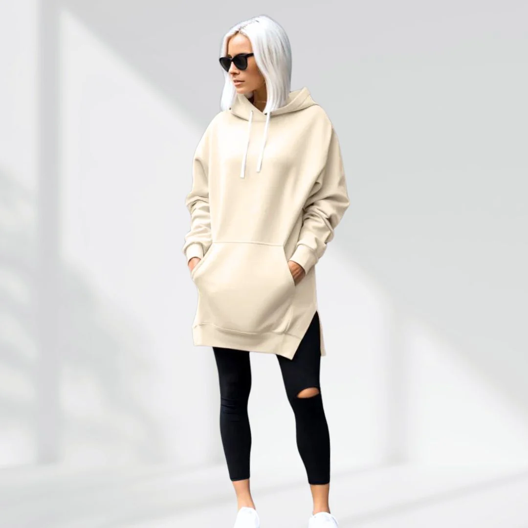 Oversized Hoodie Dress - Image 3